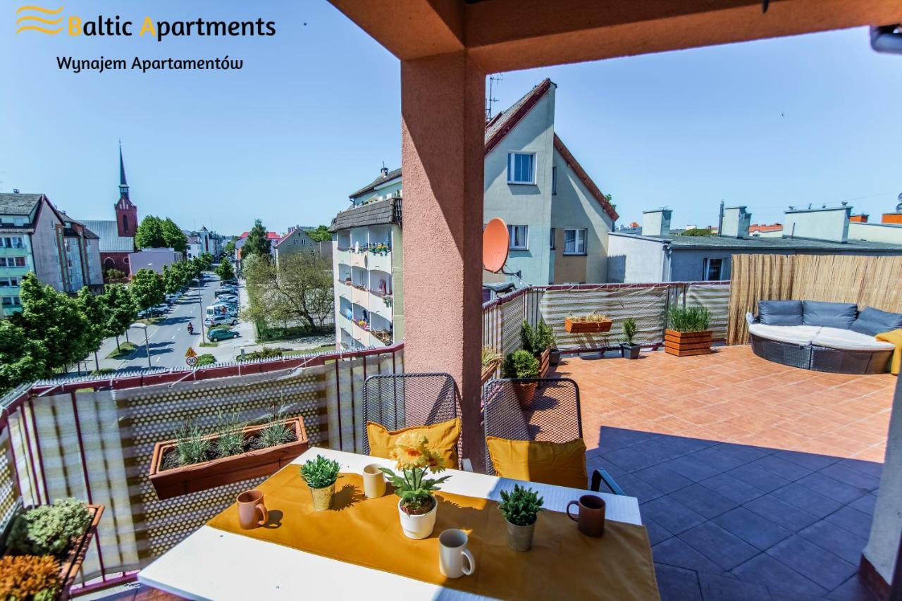 Baltic Apartments - Apartament Sloneczny Taras Świnoujście  Eksteriør billede